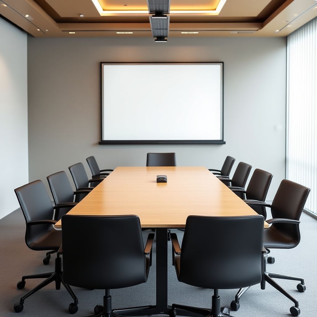 Sala de reuniones moderna